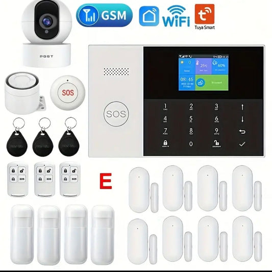 PGST 105 GSM WiFi Alarm System for Home Security, Wireless Smart Alarm- PGST 105 GSM Système d'Alarme WiFi pour Sécurité Domestique, Alarme Intelligente Sans Fil