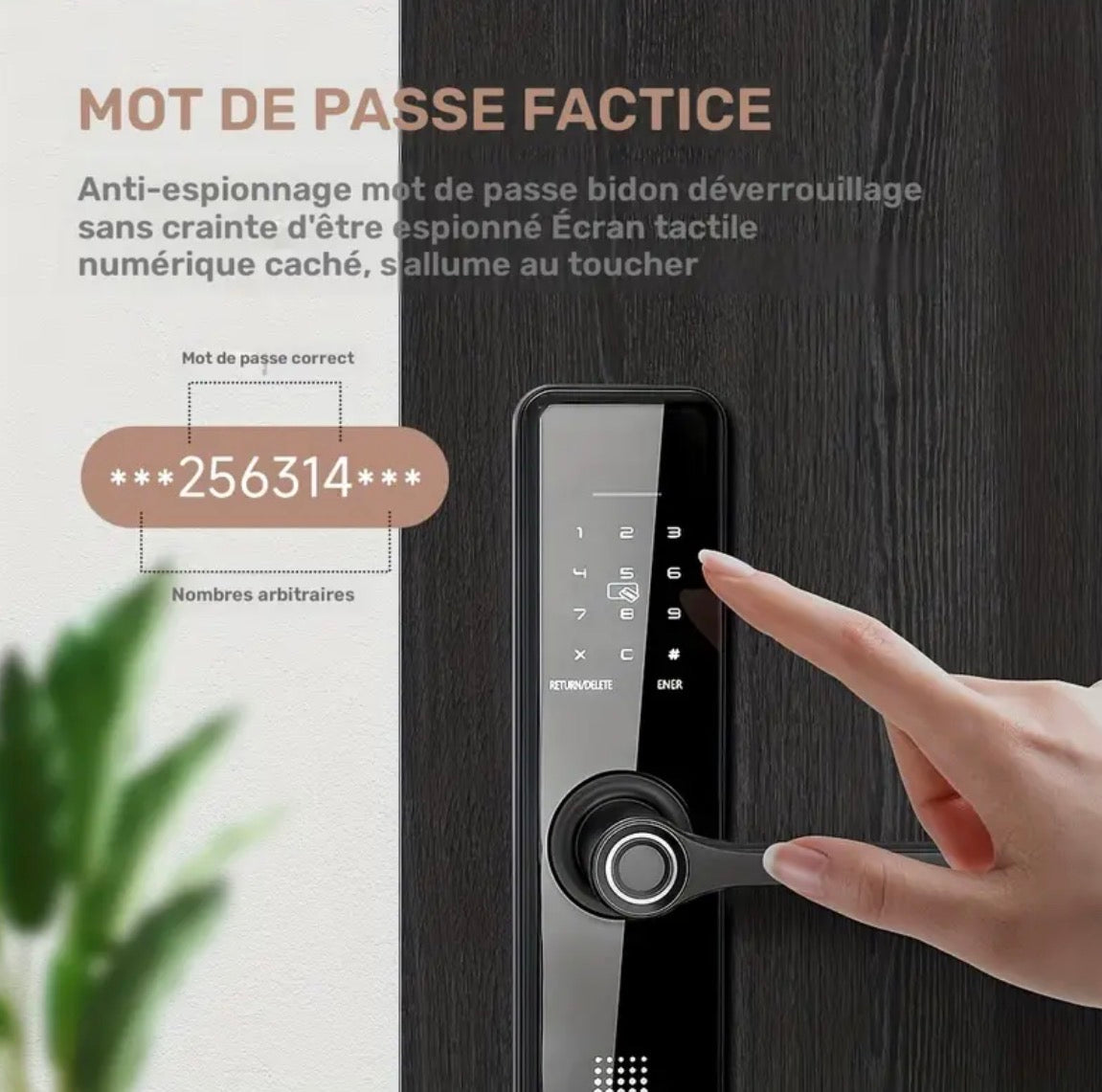 Smart Door Lock with application ✅ Serrure de porte intelligente avec application