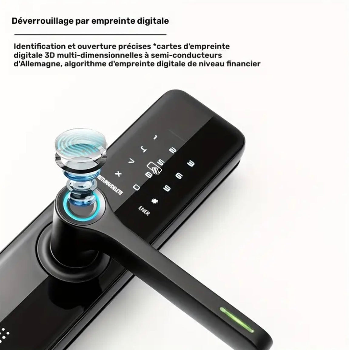 Smart Door Lock with application ✅ Serrure de porte intelligente avec application
