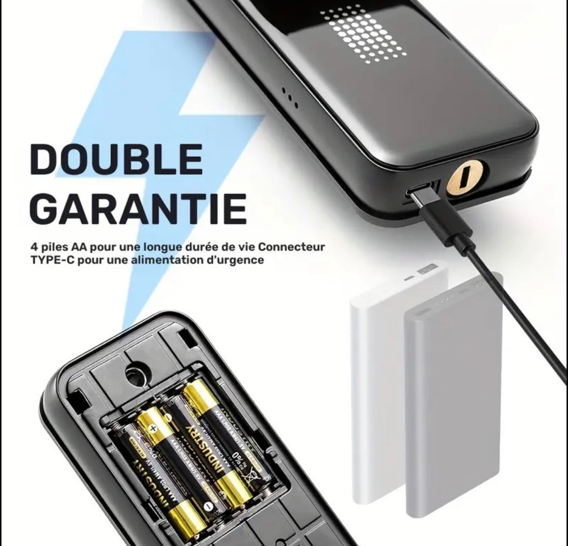 Smart Door Lock with application ✅ Serrure de porte intelligente avec application