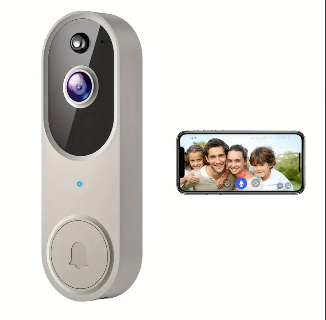 Wireless Wi-Fi Video Doorbell-Sonnette Vidéo Sans fil Wifi