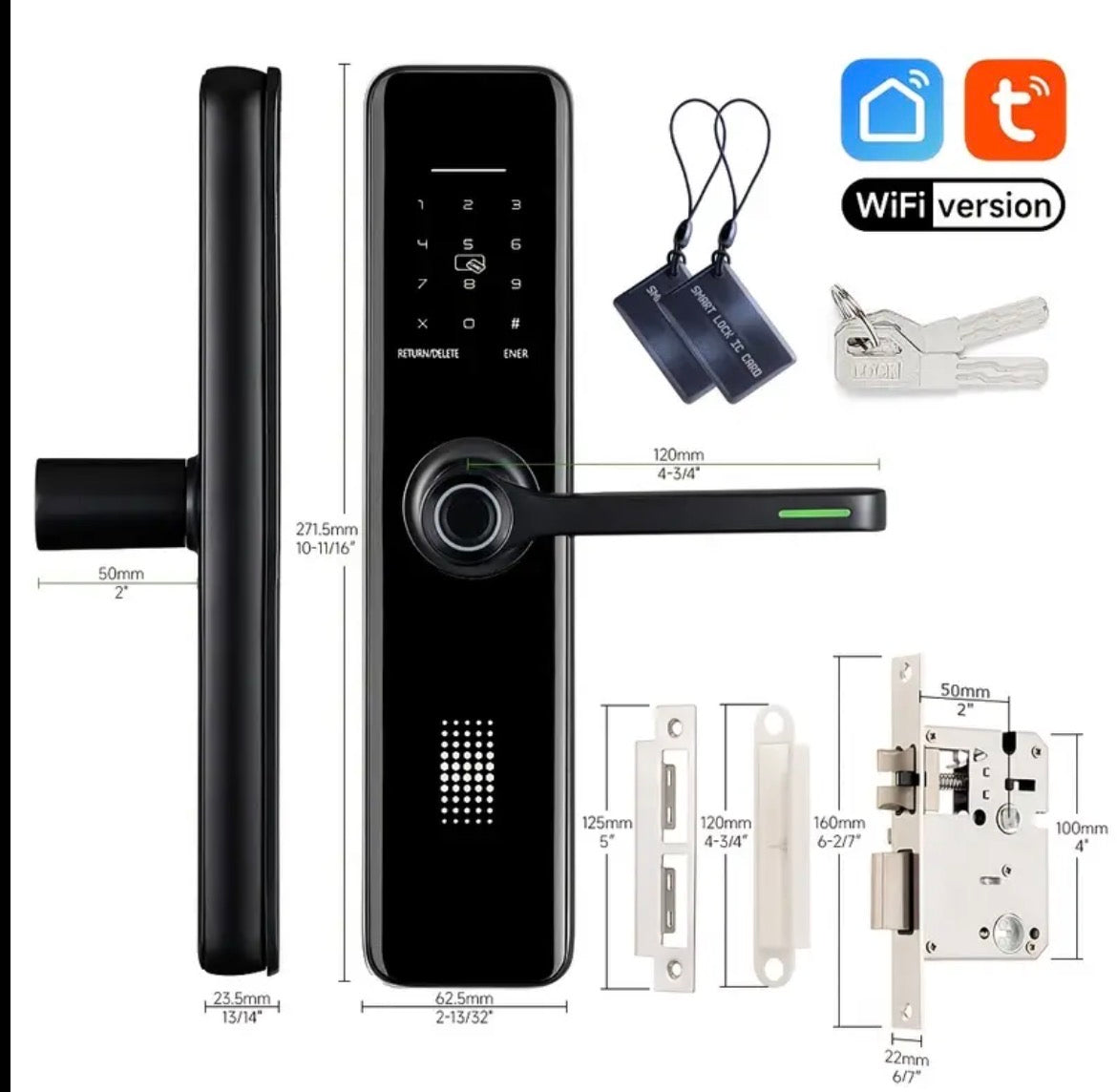 Smart Door Lock with application ✅ Serrure de porte intelligente avec application