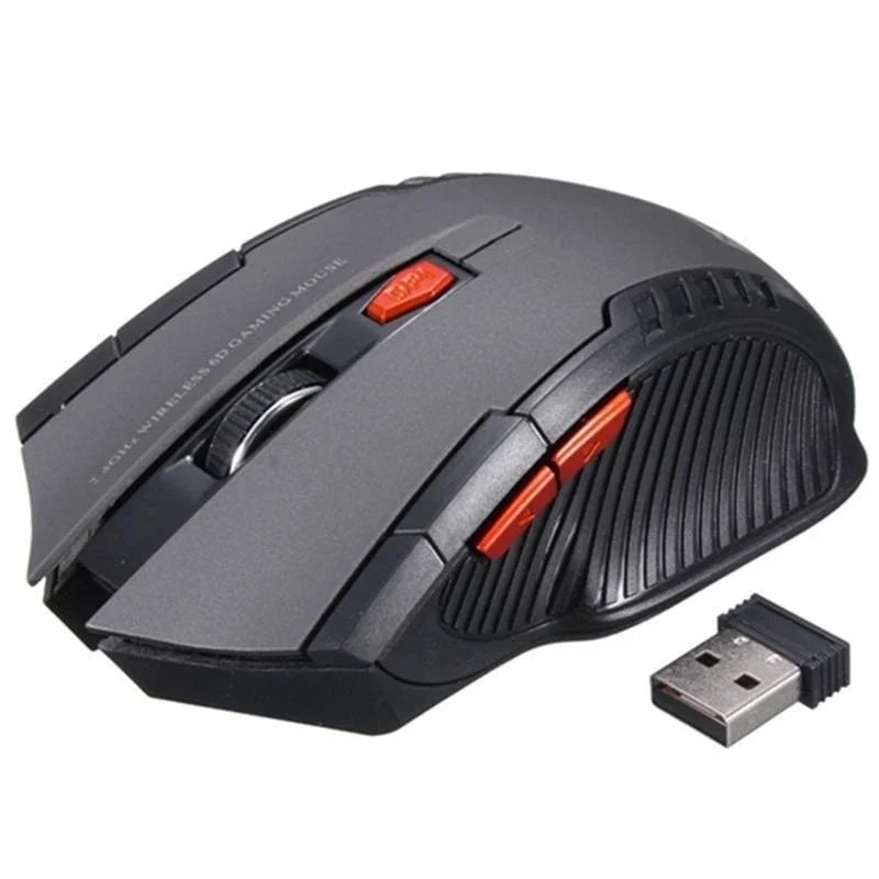 Mini Portable Mouse Mice 2.4GHz Wireless Optical Game Mouse for PC Laptop Computer USB Receiver