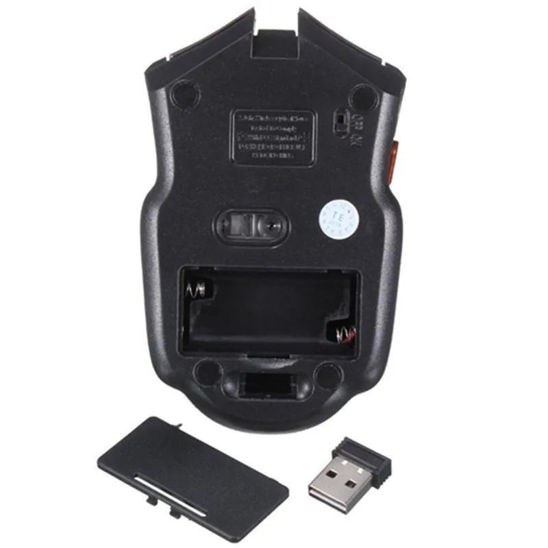 Mini Portable Mouse Mice 2.4GHz Wireless Optical Game Mouse for PC Laptop Computer USB Receiver