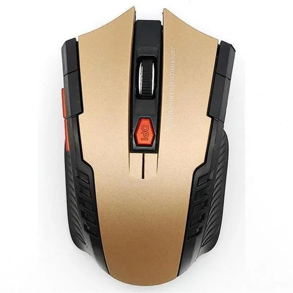 Mini Portable Mouse Mice 2.4GHz Wireless Optical Game Mouse for PC Laptop Computer USB Receiver