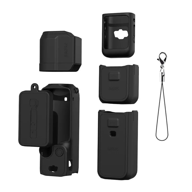 Case for DJI OSMO Pocket 3 Silicone Protective Cover Anti-Scratch Lens Cap Protector for Pocket3 Case Camera Shell Accessories