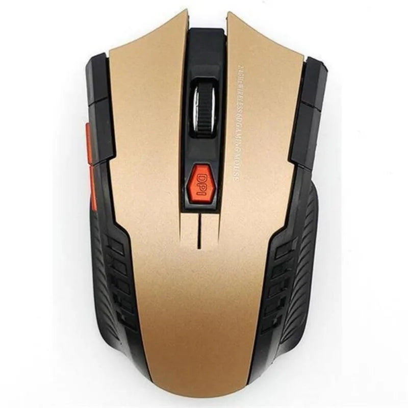 Mini Portable Mouse Mice 2.4GHz Wireless Optical Game Mouse for PC Laptop Computer USB Receiver
